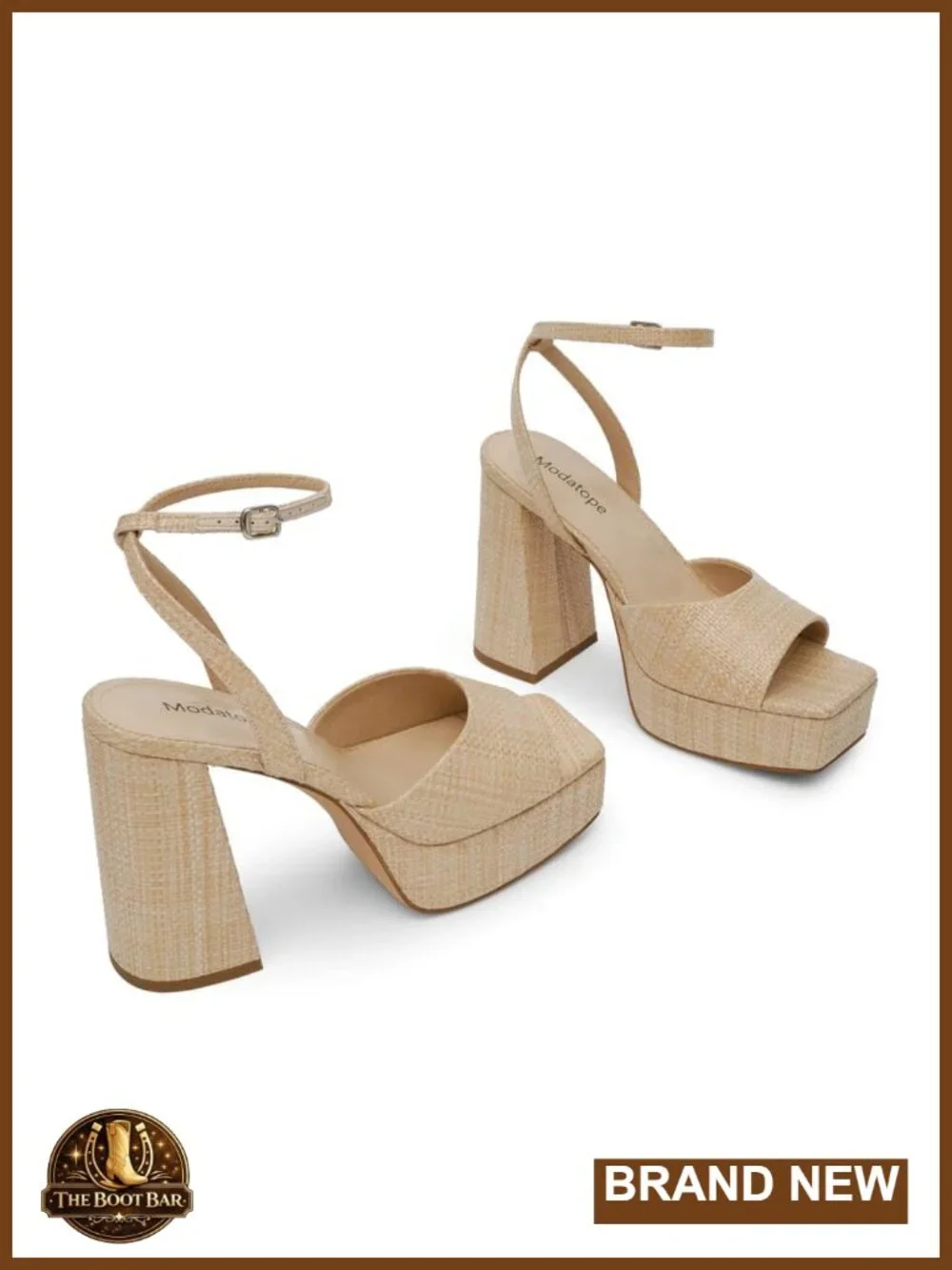Platform Heels Open Toe Chunky Heel Ankle Strap Pumps Sandals Wedding Party